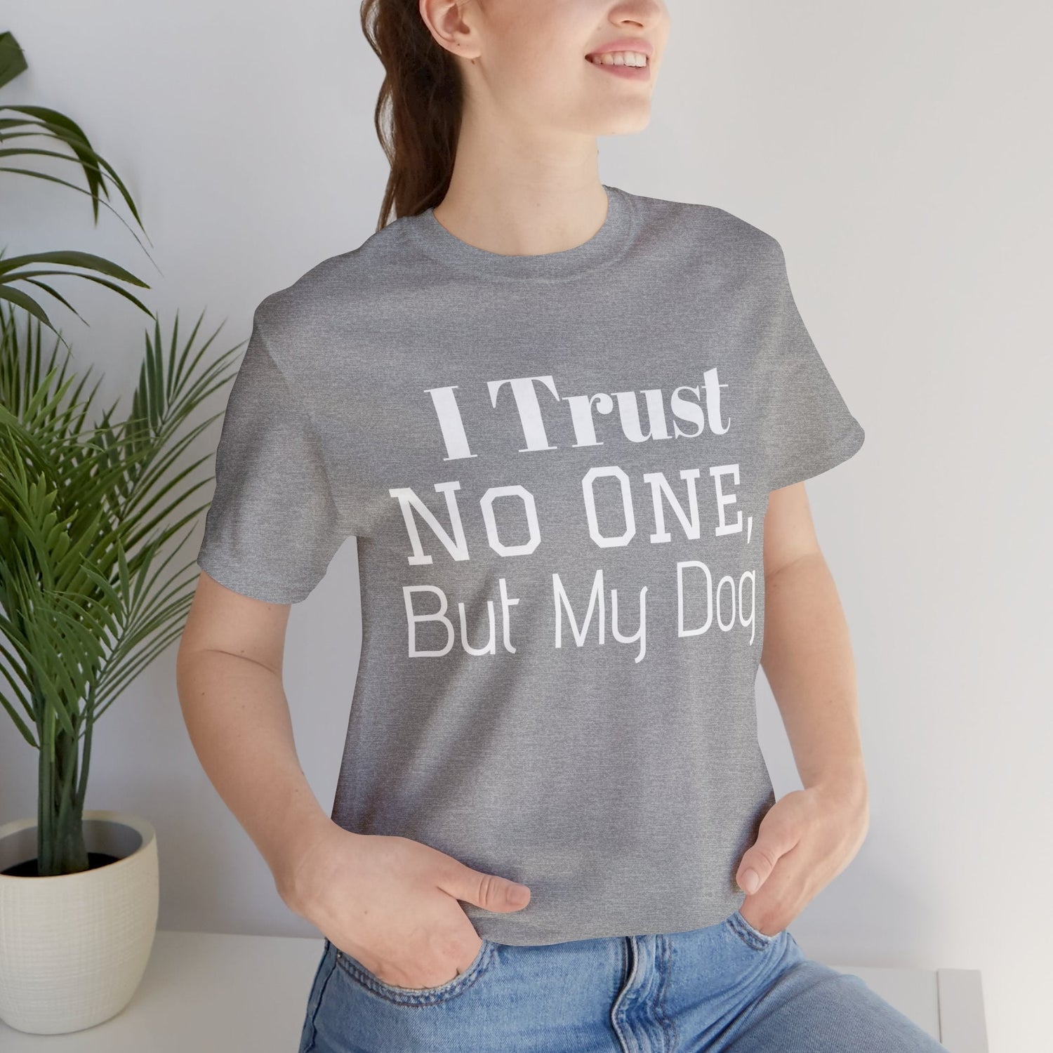 T-Shirt Text Shirt for Men & Women Black Bella Canvas Shirts for Tshirt Outfit Aesthetic Dog Mom Dog Dad Petrova Designs