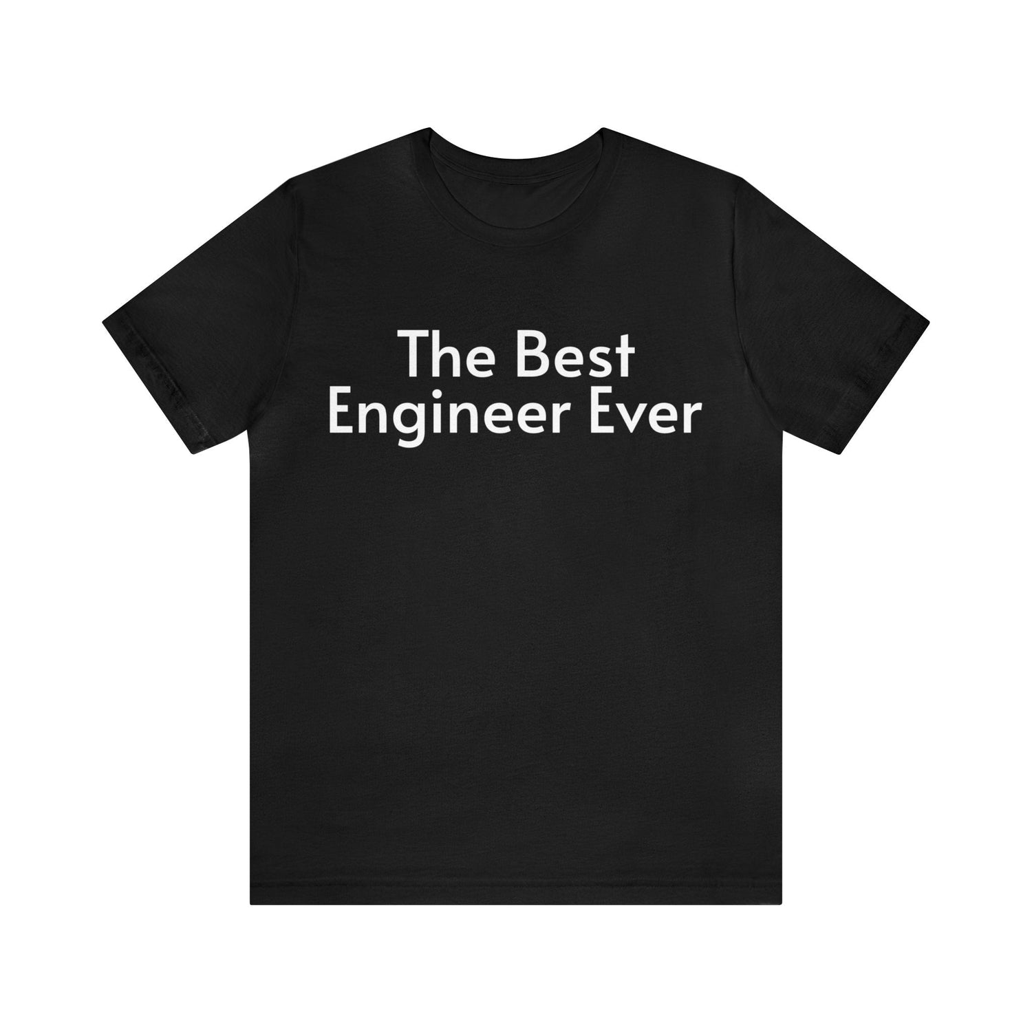 Black T-Shirt Text Shirt for Men & Women Black Bella Canvas Shirts for Tshirt Outfit Aesthetic Engineer Petrova Designs