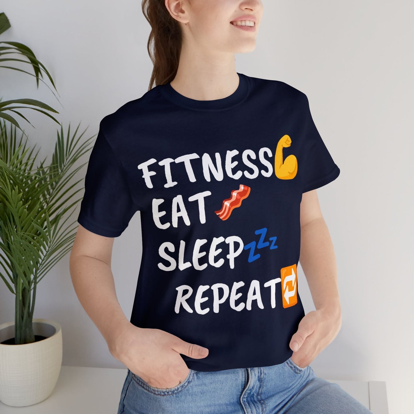 T-Shirt Text Shirt for Men & Women Black Bella Canvas Shirts for Tshirt Outfit Aesthetic Fitness Gym Petrova Designs