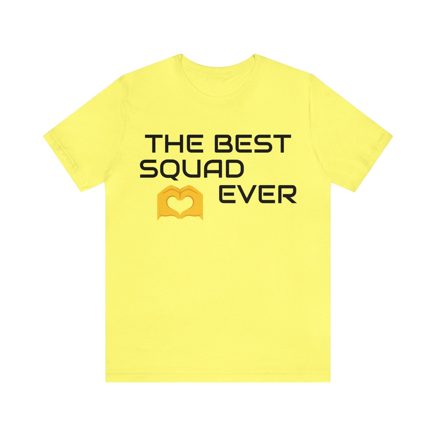 Yellow T-Shirt Text Shirt for Men & Women Black Bella Canvas Shirts for Tshirt Outfit Aesthetic Friends Squad Friendship Petrova Designs