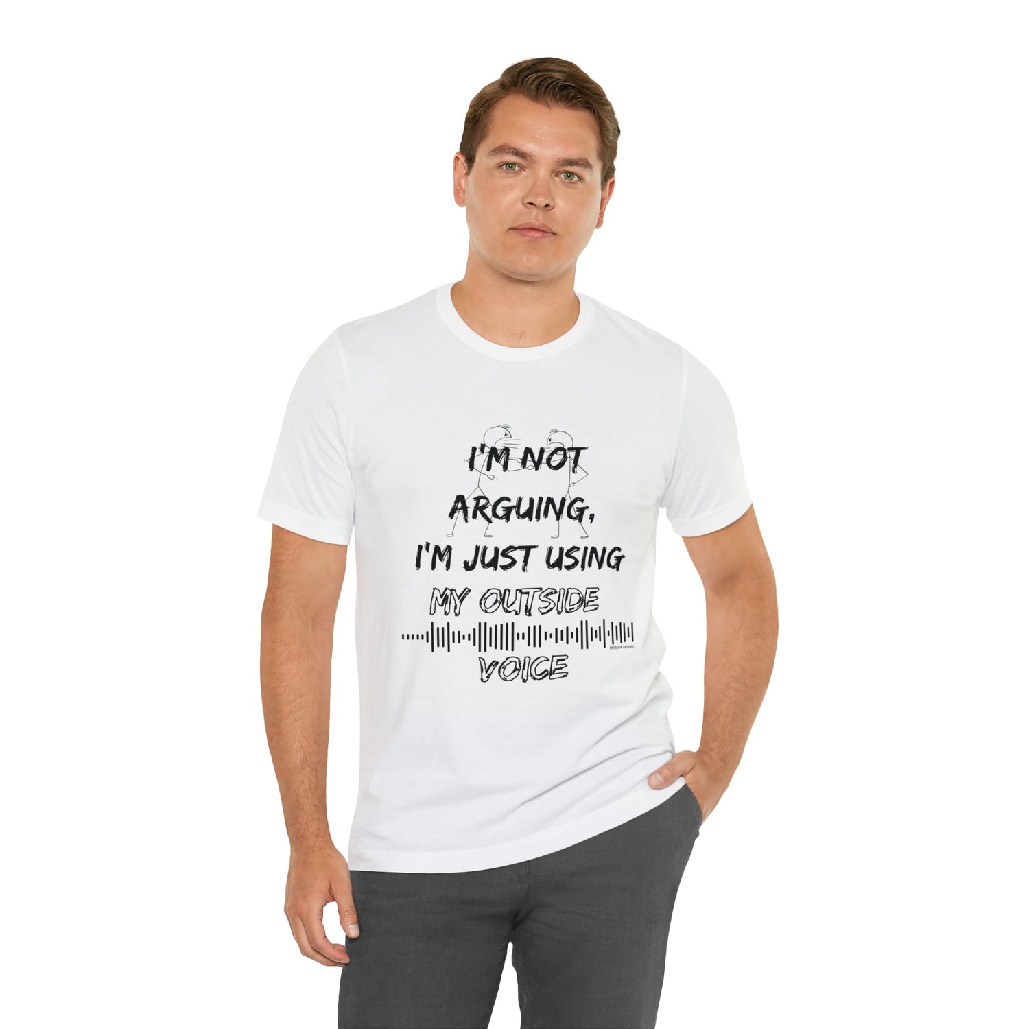 T-Shirt Text Shirt for Men & Women Black Bella Canvas Shirts for Tshirt Outfit Aesthetic Funny Cool Petrova Designs