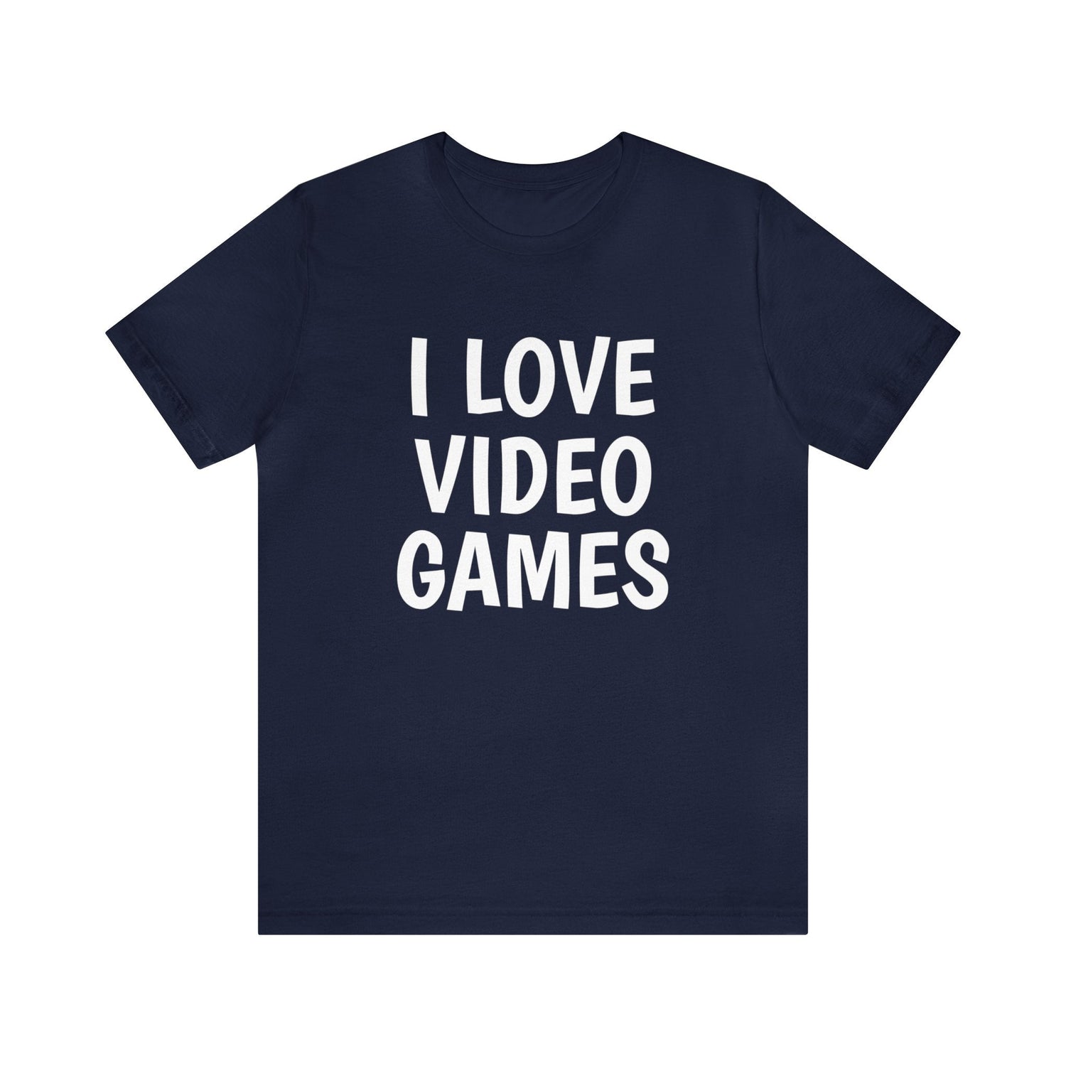 Navy T-Shirt Text Shirt for Men & Women Black Bella Canvas Shirts for Tshirt Outfit Aesthetic Gamer Petrova Designs