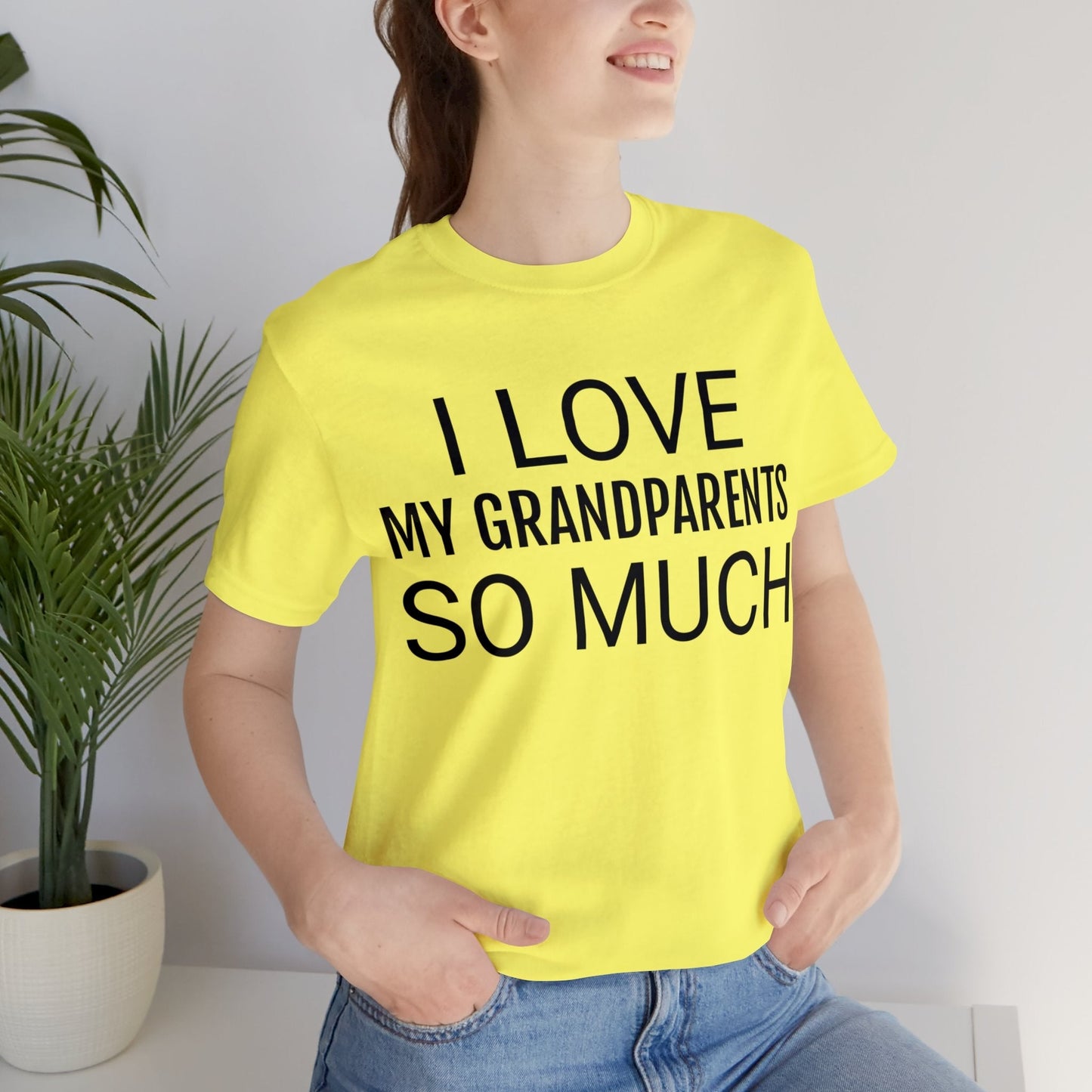 T-Shirt Text Shirt for Men & Women Black Bella Canvas Shirts for Tshirt Outfit Aesthetic Grandparents Petrova Designs