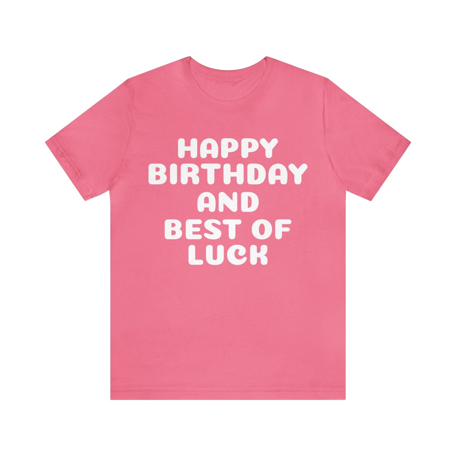 Charity Pink T-Shirt Text Shirt for Men & Women Black Bella Canvas Shirts for Tshirt Outfit Aesthetic Happy Birthday Petrova Designs