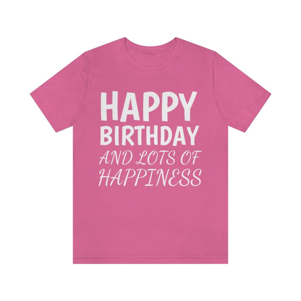 Charity Pink T-Shirt Text Shirt for Men & Women Black Bella Canvas Shirts for Tshirt Outfit Aesthetic Happy Birthday Petrova Designs