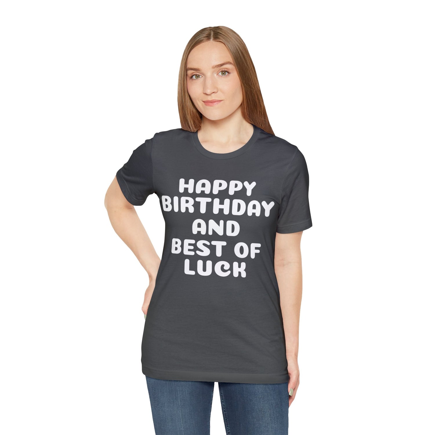 T-Shirt Text Shirt for Men & Women Black Bella Canvas Shirts for Tshirt Outfit Aesthetic Happy Birthday Petrova Designs