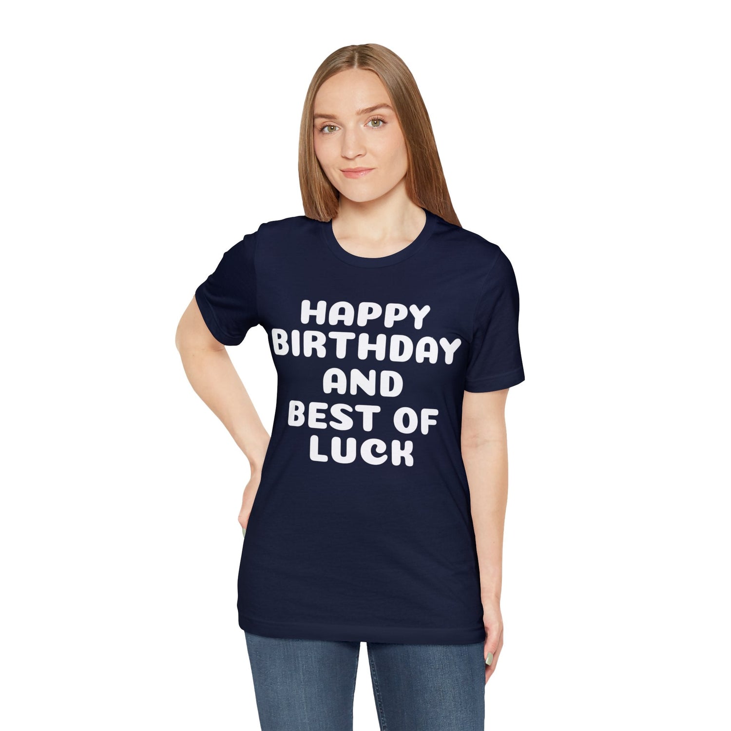 T-Shirt Text Shirt for Men & Women Black Bella Canvas Shirts for Tshirt Outfit Aesthetic Happy Birthday Petrova Designs