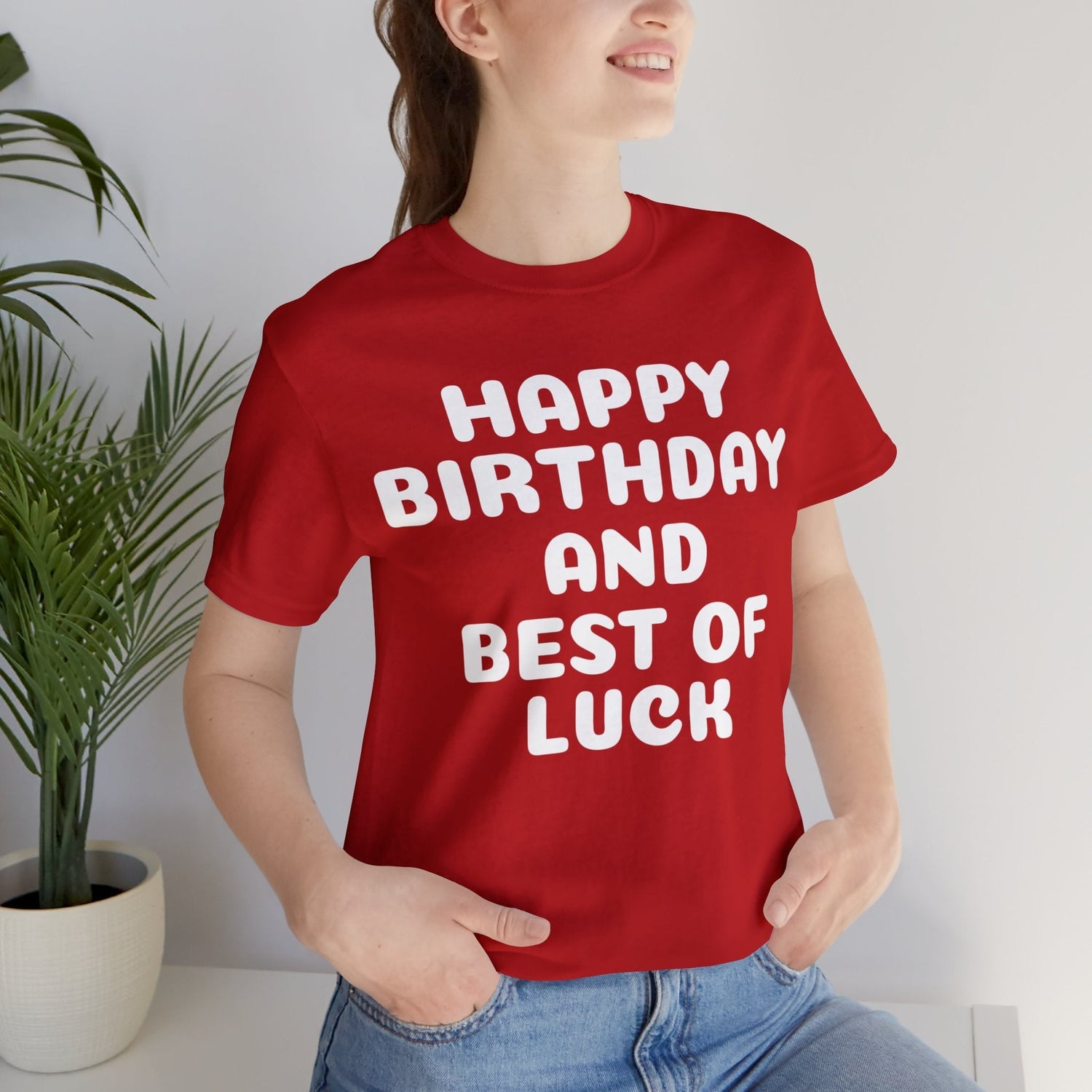 T-Shirt Text Shirt for Men & Women Black Bella Canvas Shirts for Tshirt Outfit Aesthetic Happy Birthday Petrova Designs