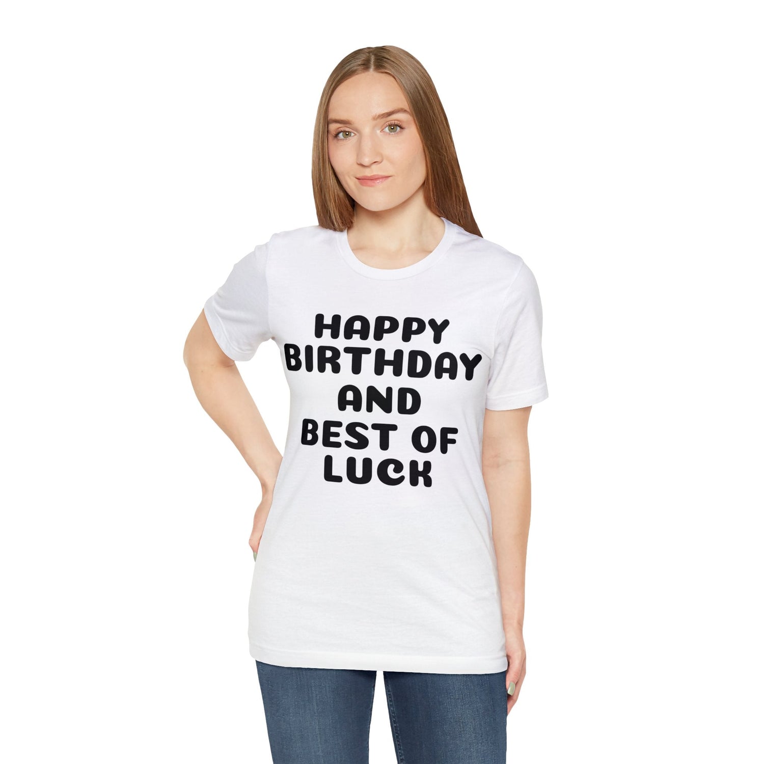 T-Shirt Text Shirt for Men & Women Black Bella Canvas Shirts for Tshirt Outfit Aesthetic Happy Birthday Petrova Designs