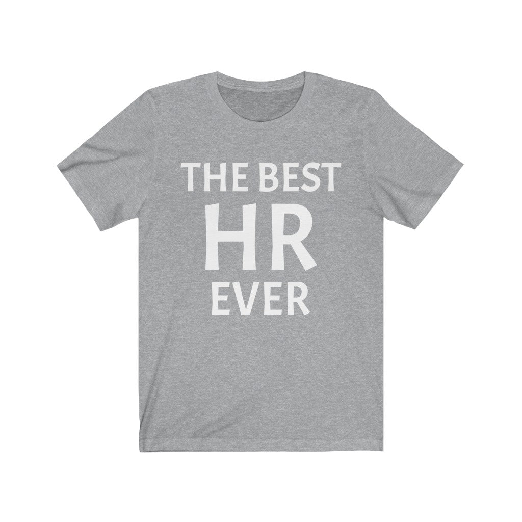 Athletic Heather T-Shirt Text Shirt for Men & Women Black Bella Canvas Shirts for Tshirt Outfit Aesthetic HR Human Resources Petrova Designs