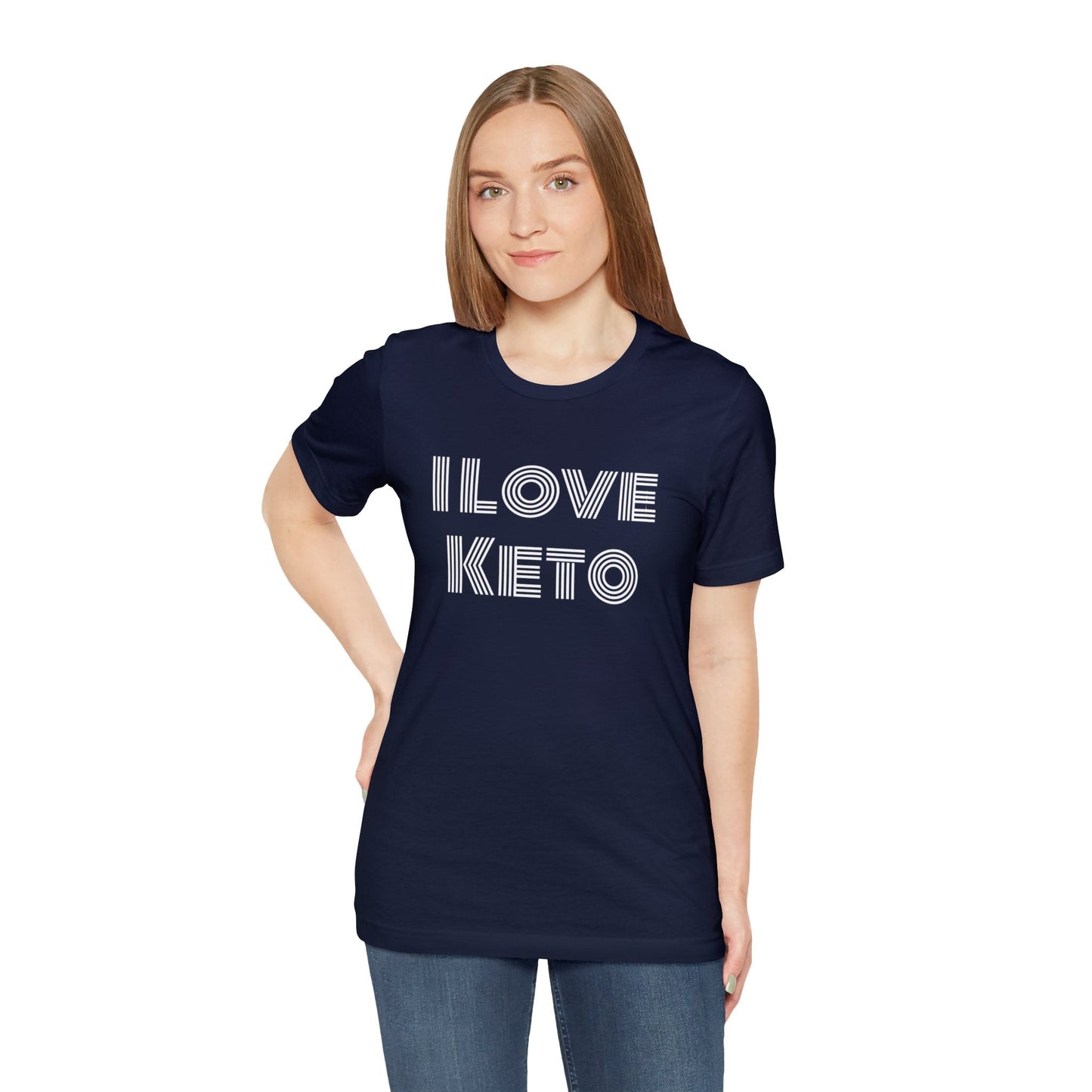 T-Shirt Text Shirt for Men & Women Black Bella Canvas Shirts for Tshirt Outfit Aesthetic Keto Petrova Designs