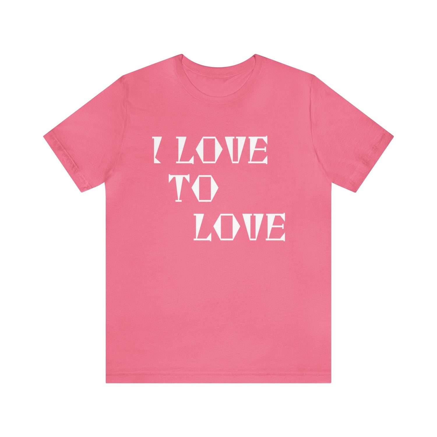 Charity Pink T-Shirt Text Shirt for Men & Women Black Bella Canvas Shirts for Tshirt Outfit Aesthetic Love Quote Petrova Designs