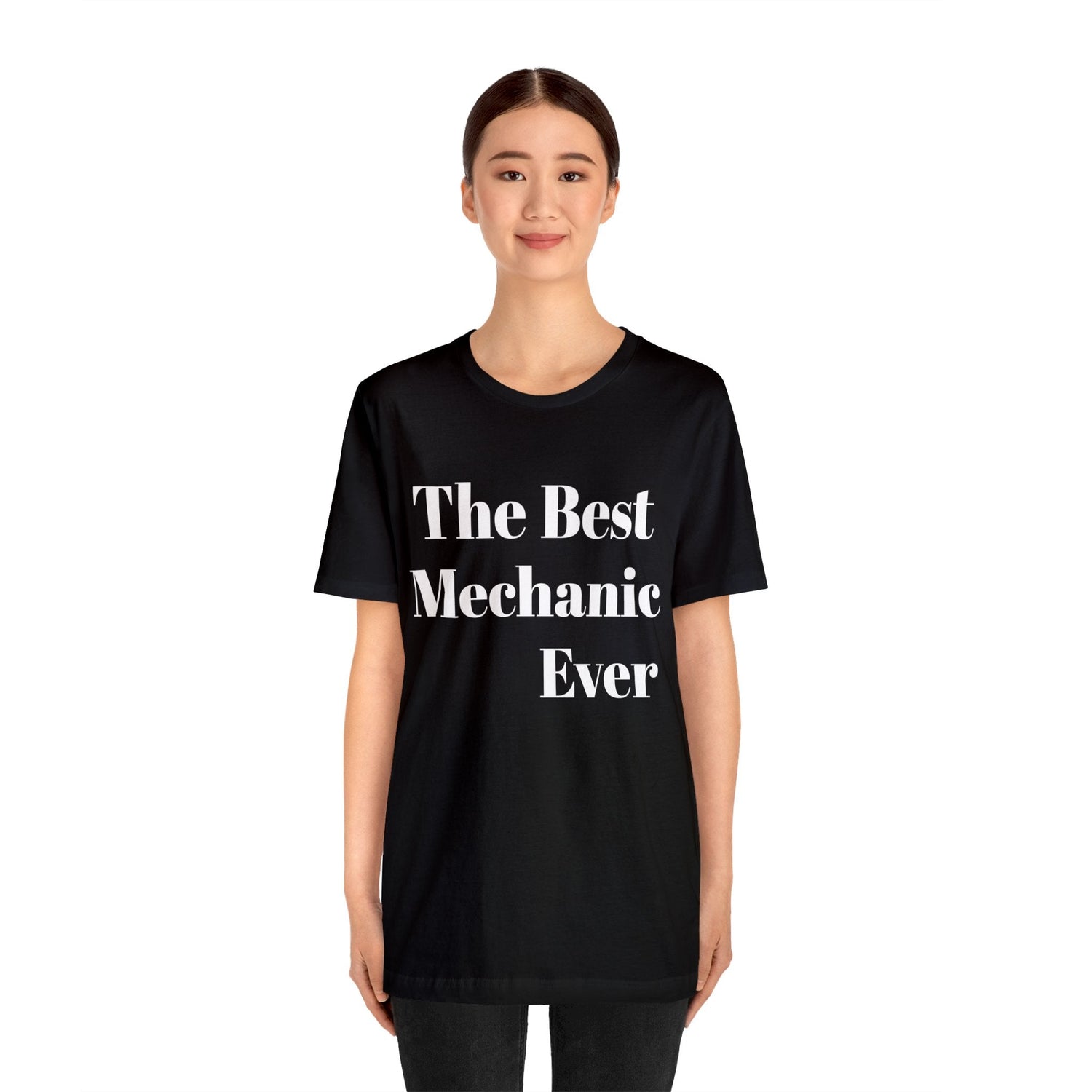 T-Shirt Text Shirt for Men & Women Black Bella Canvas Shirts for Tshirt Outfit Aesthetic Mechanic Engineer Petrova Designs