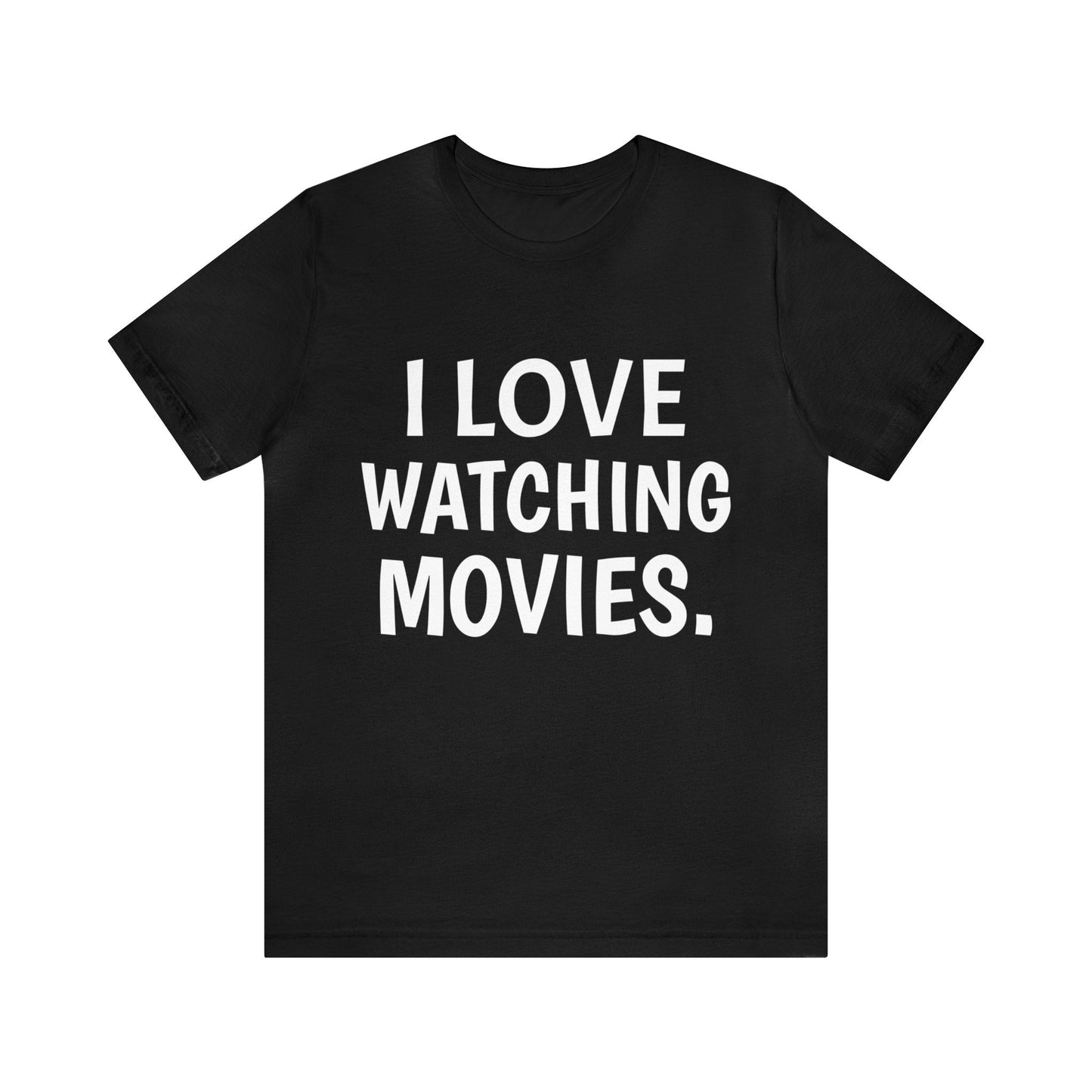 Black T-Shirt Text Shirt for Men & Women Black Bella Canvas Shirts for Tshirt Outfit Aesthetic Movies Lover Petrova Designs