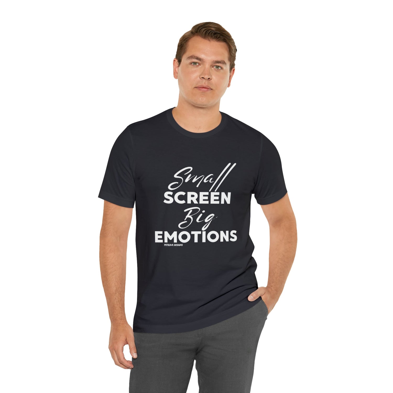 T-Shirt Text Shirt for Men & Women Black Bella Canvas Shirts for Tshirt Outfit Aesthetic Movies Petrova Designs