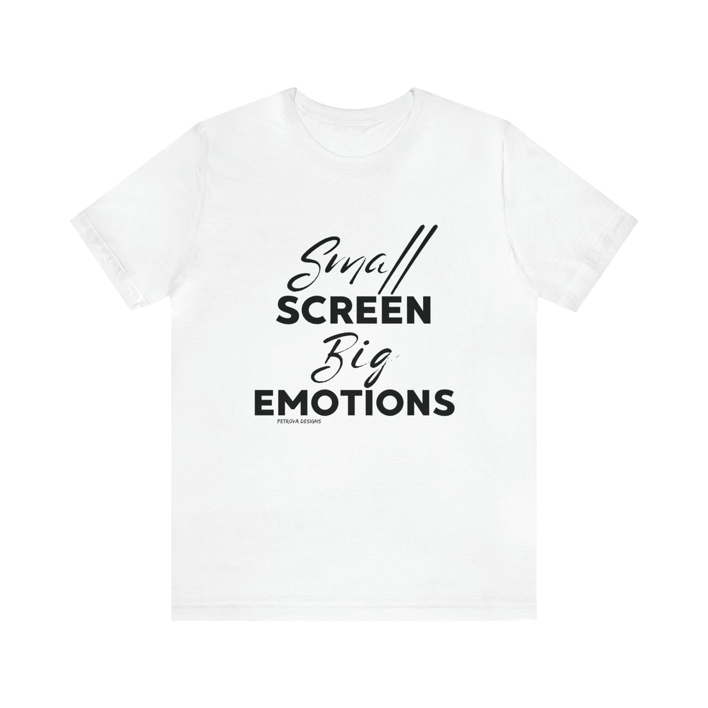 T-Shirt Text Shirt for Men & Women Black Bella Canvas Shirts for Tshirt Outfit Aesthetic Movies Petrova Designs