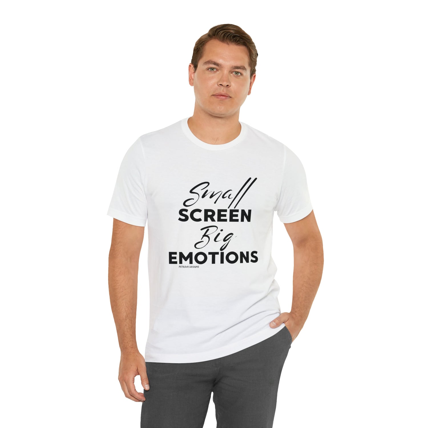 T-Shirt Text Shirt for Men & Women Black Bella Canvas Shirts for Tshirt Outfit Aesthetic Movies Petrova Designs