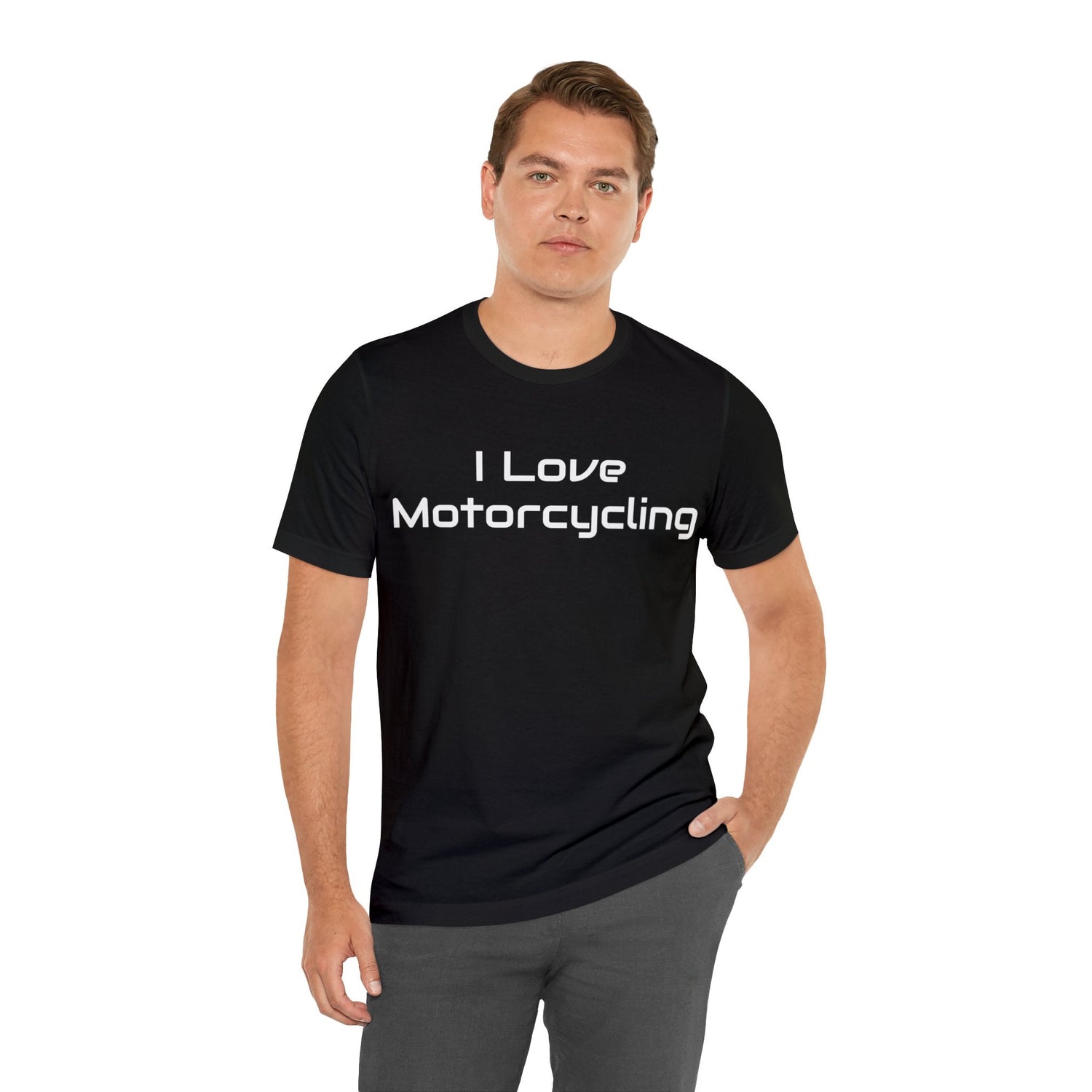 T-Shirt Text Shirt for Men & Women Black Bella Canvas Shirts for Tshirt Outfit Aesthetic Moyo Motocycling Petrova Designs