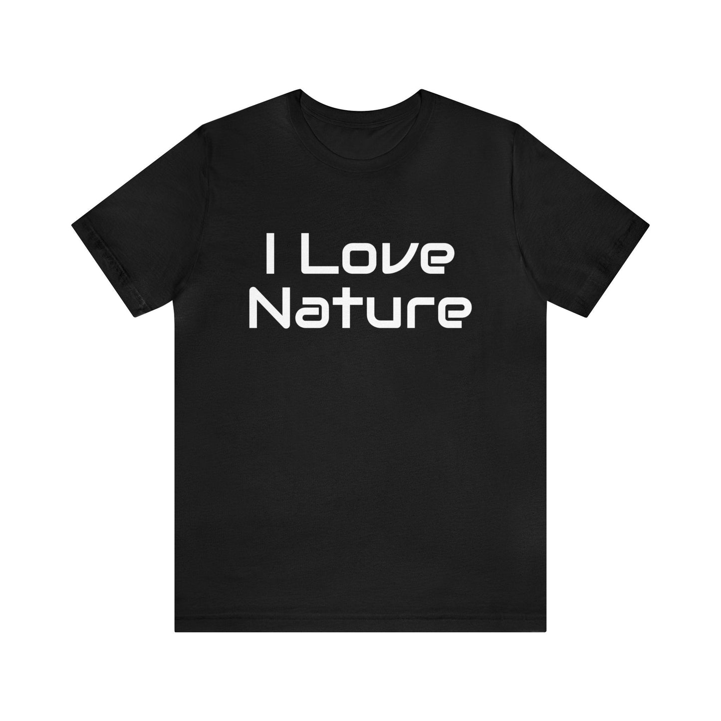 Black T-Shirt Text Shirt for Men & Women Black Bella Canvas Shirts for Tshirt Outfit Aesthetic Nature Lover Petrova Designs