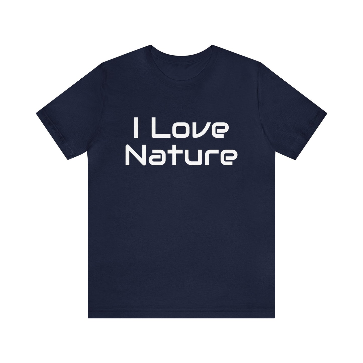 Navy T-Shirt Text Shirt for Men & Women Black Bella Canvas Shirts for Tshirt Outfit Aesthetic Nature Lover Petrova Designs