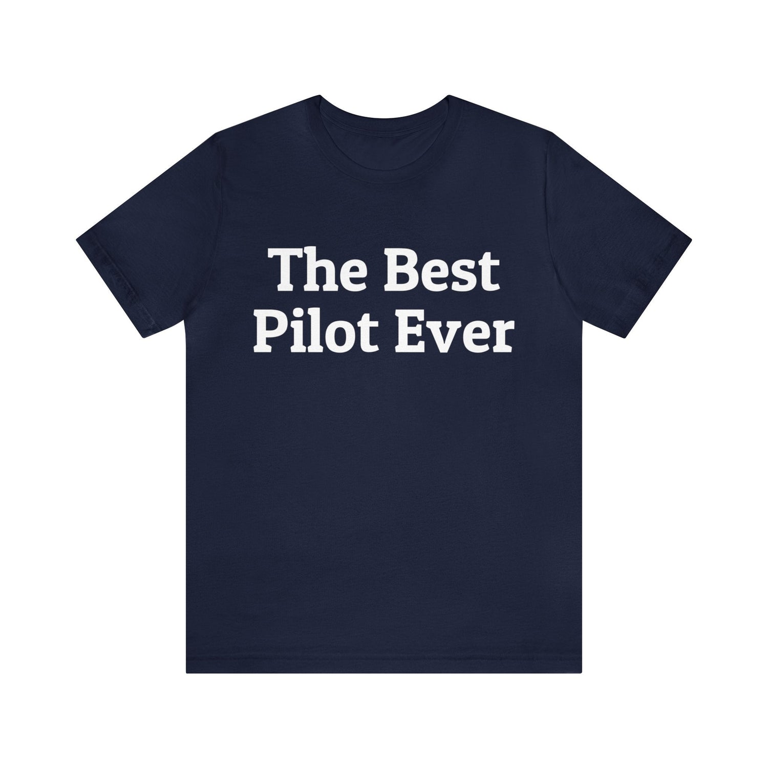 Navy T-Shirt Text Shirt for Men & Women Black Bella Canvas Shirts for Tshirt Outfit Aesthetic Pilot Airplane Petrova Designs