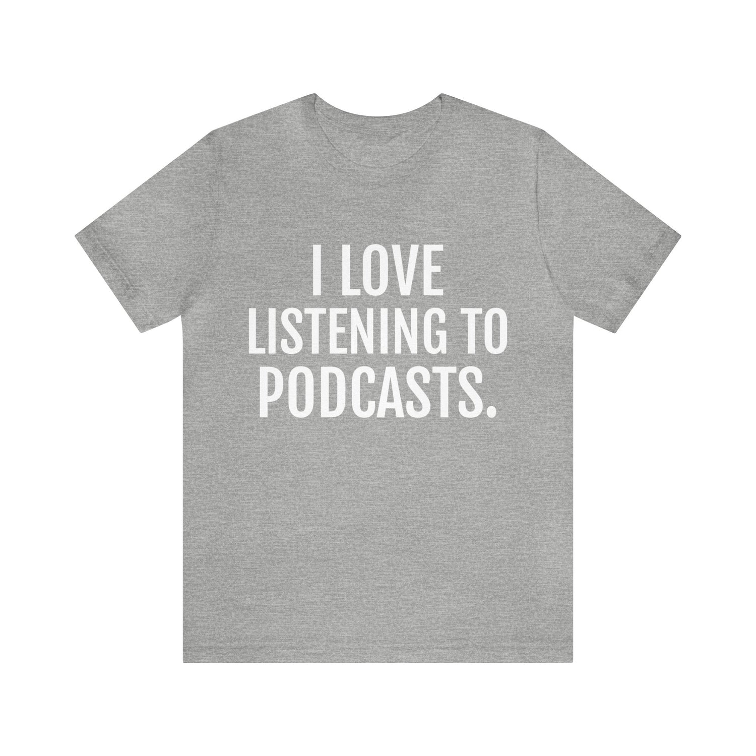 T-Shirt Text Shirt for Men & Women Black Bella Canvas Shirts for Tshirt Outfit Aesthetic Podcasts Petrova Designs