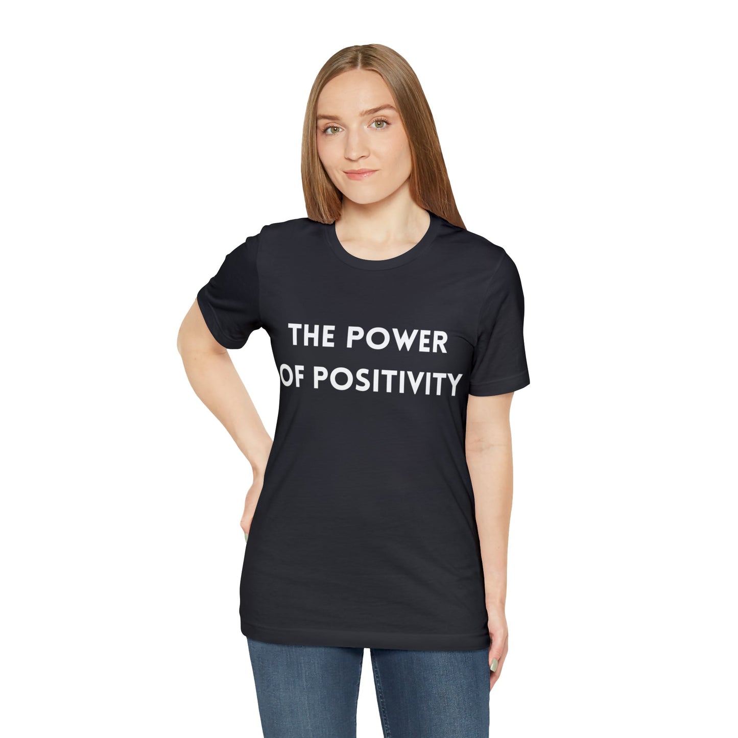 T-Shirt Text Shirt for Men & Women Black Bella Canvas Shirts for Tshirt Outfit Aesthetic Positive Cool Petrova Designs