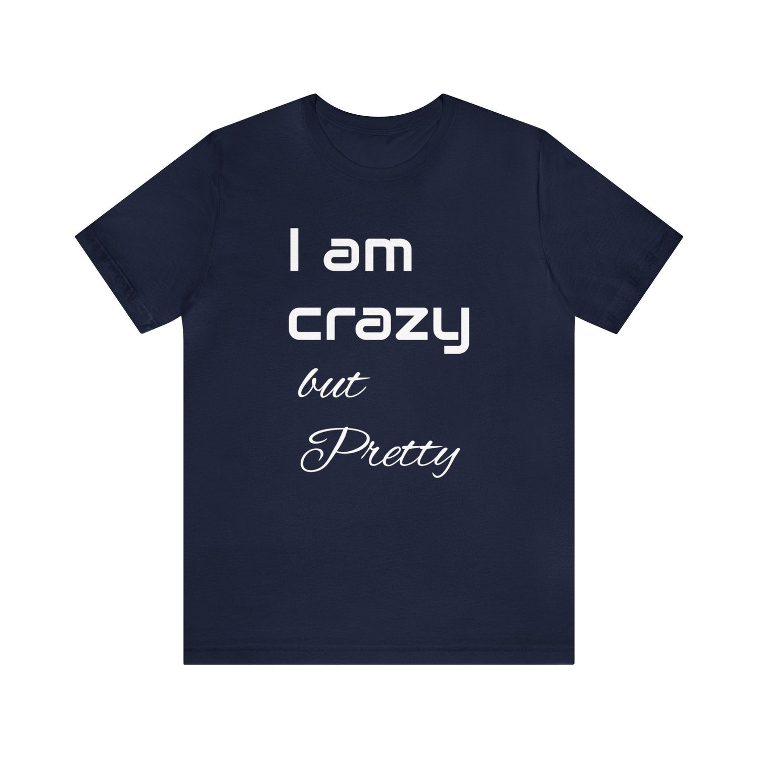 Navy T-Shirt Text Shirt for Men & Women Black Bella Canvas Shirts for Tshirt Outfit Aesthetic Pretty Cool Petrova Designs