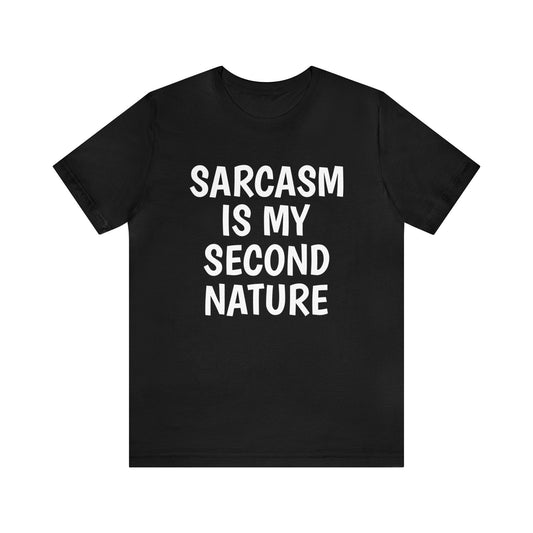 Black T-Shirt Text Shirt for Men & Women Black Bella Canvas Shirts for Tshirt Outfit Aesthetic Sarcasm Petrova Designs