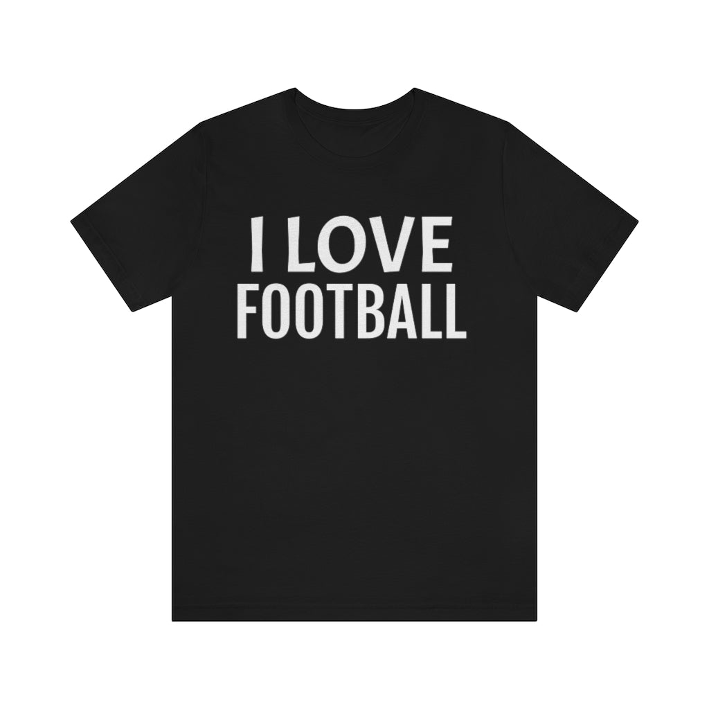 Black T-Shirt Text Shirt for Men & Women Black Bella Canvas Shirts for Tshirt Outfit Aesthetic Soccer Football Petrova Designs