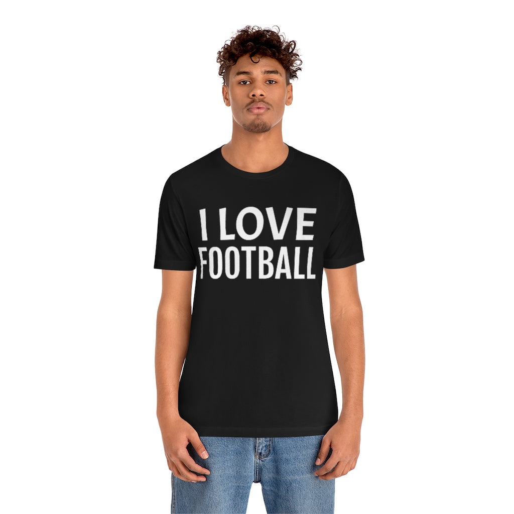 T-Shirt Text Shirt for Men & Women Black Bella Canvas Shirts for Tshirt Outfit Aesthetic Soccer Football Petrova Designs