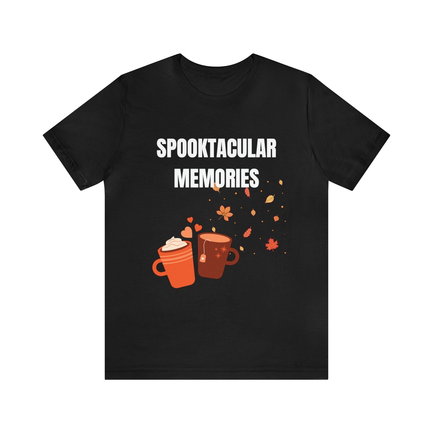 T-Shirt Text Shirt for Men & Women Black Bella Canvas Shirts for Tshirt Outfit Aesthetic Spooctacular Petrova Designs