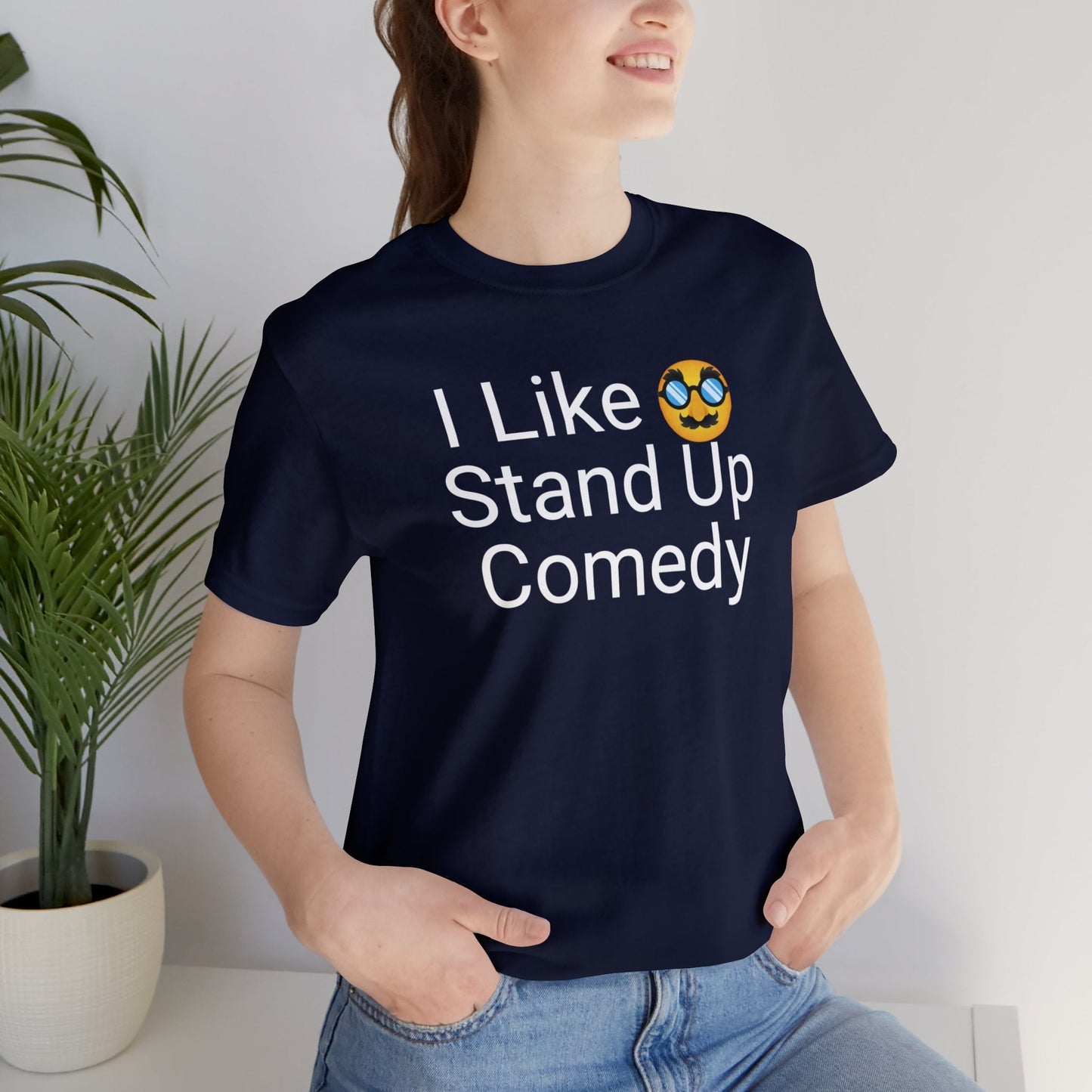 T-Shirt Text Shirt for Men & Women Black Bella Canvas Shirts for Tshirt Outfit Aesthetic Stand Up Comedy Petrova Designs