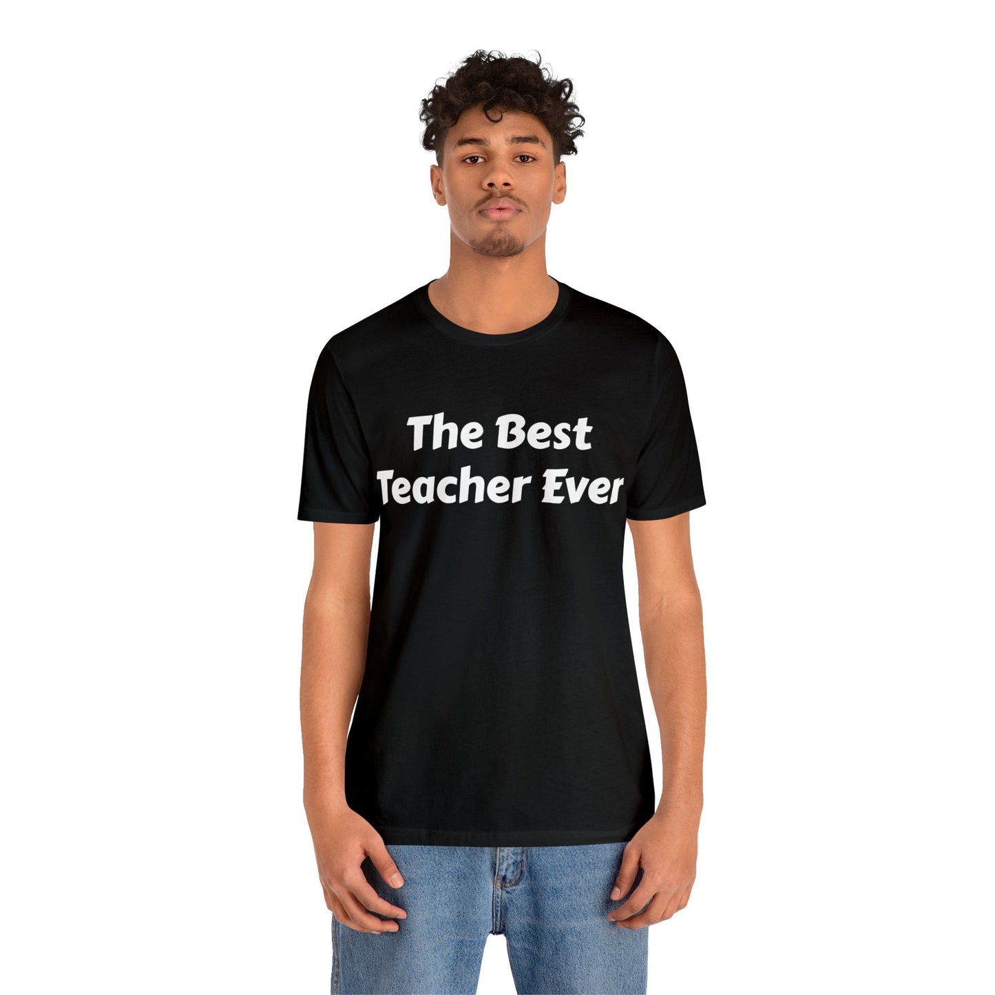 T-Shirt Text Shirt for Men & Women Black Bella Canvas Shirts for Tshirt Outfit Aesthetic Teacher Petrova Designs