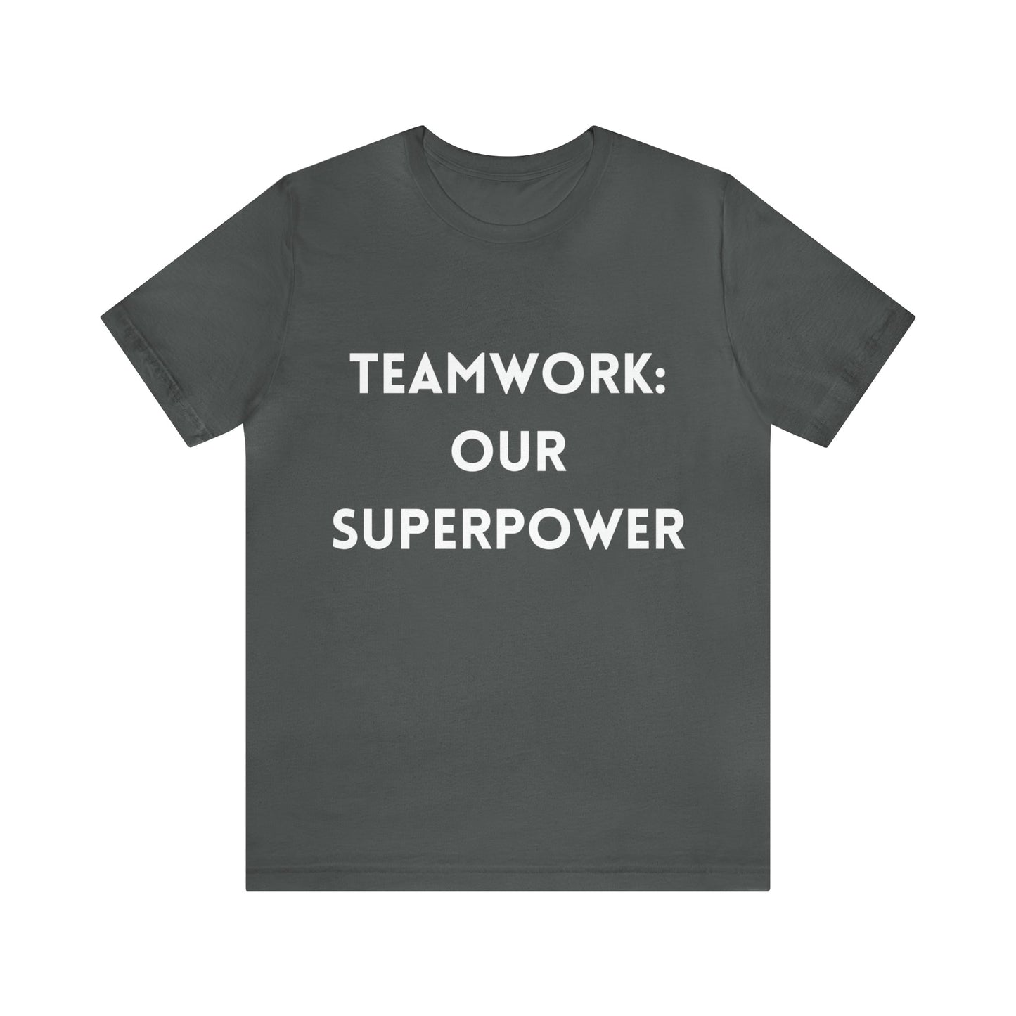 T-Shirt Text Shirt for Men & Women Black Bella Canvas Shirts for Tshirt Outfit Aesthetic Teamwork Petrova Designs