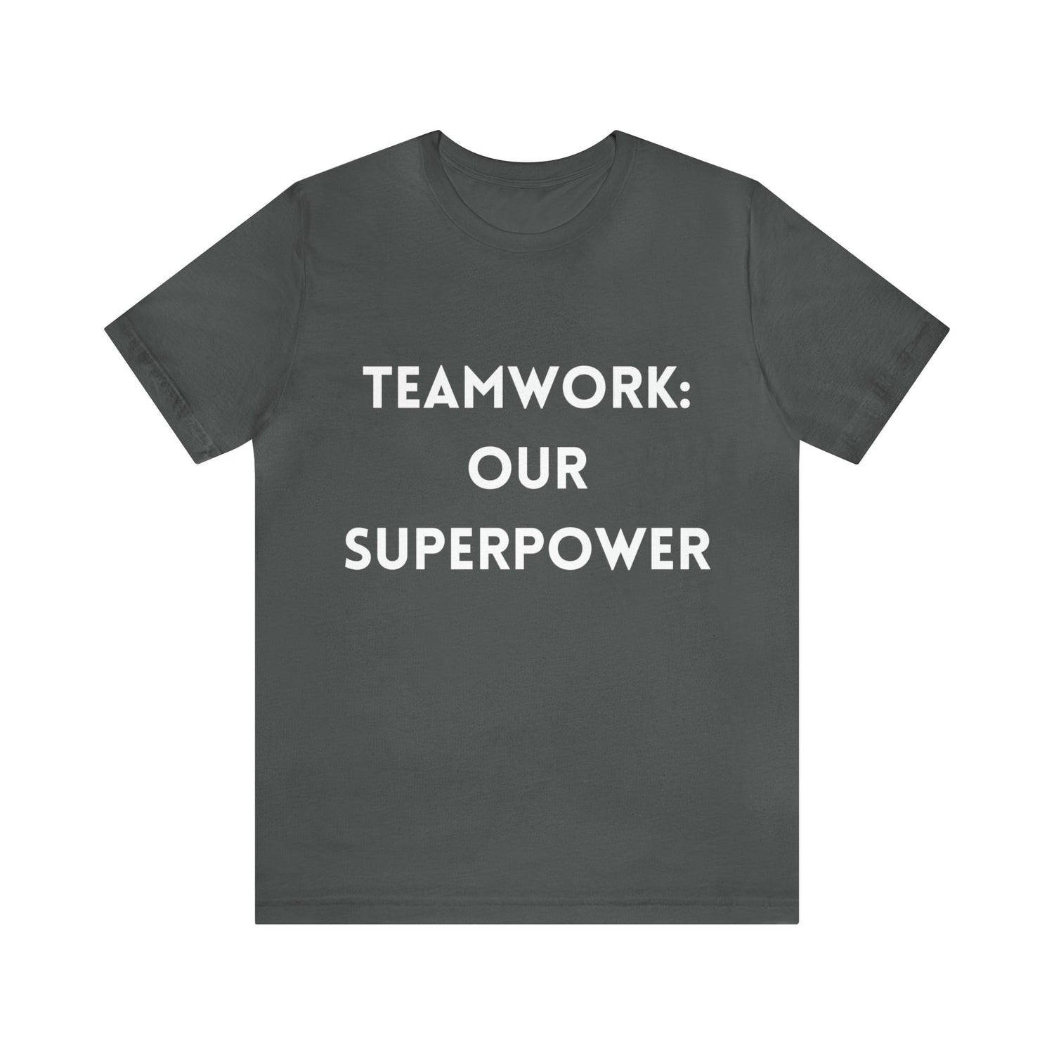 T-Shirt Text Shirt for Men & Women Black Bella Canvas Shirts for Tshirt Outfit Aesthetic Teamwork Petrova Designs