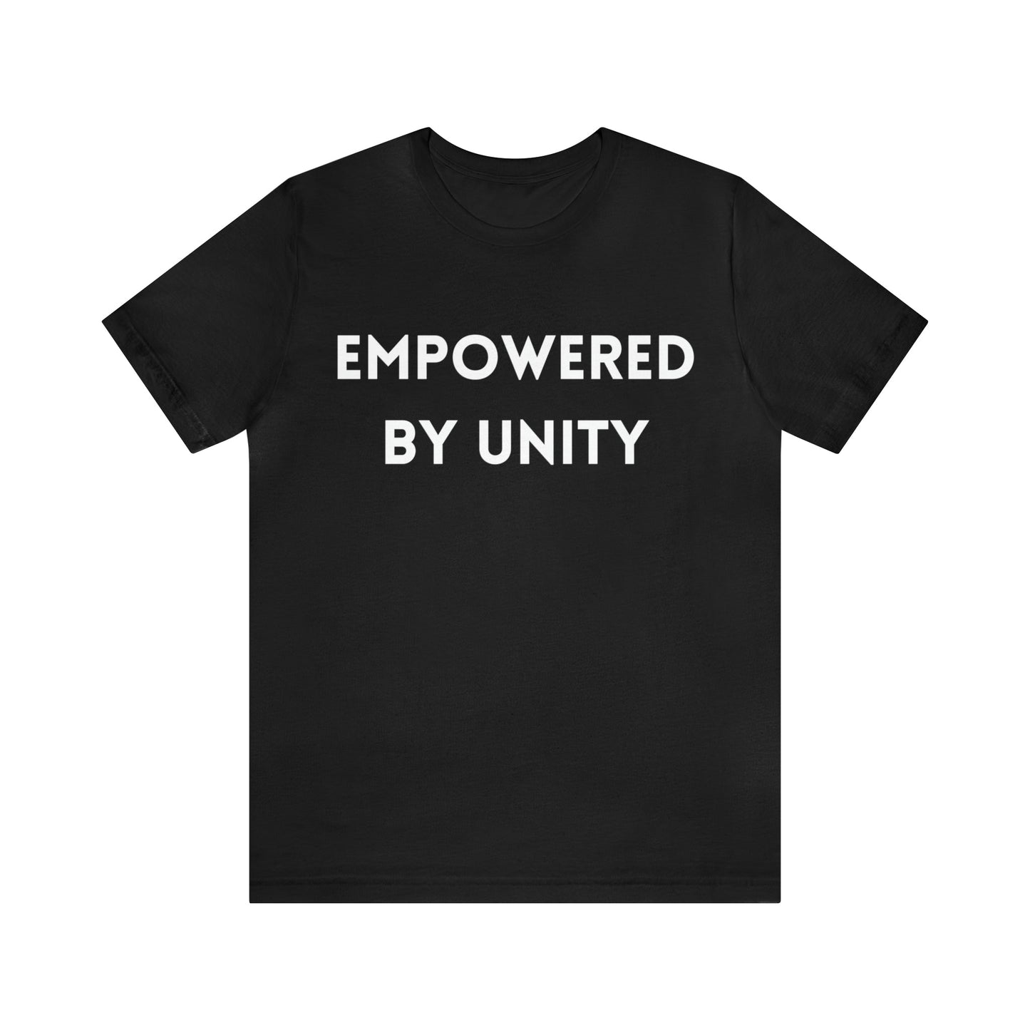 T-Shirt Text Shirt for Men & Women Black Bella Canvas Shirts for Tshirt Outfit Aesthetic United Union Team Petrova Designs