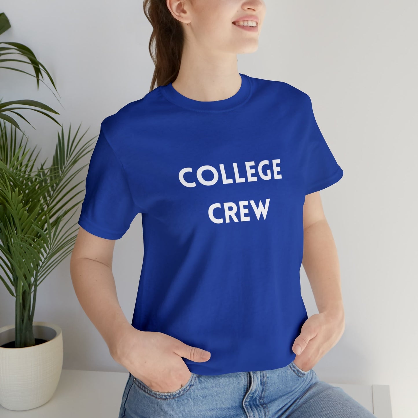 T-Shirt Text Shirt Tshirt Design Gift for Friend and Family Short Sleeved Student Aesthetic T-Shirt That Say College College Student Reunion Petrova Designs