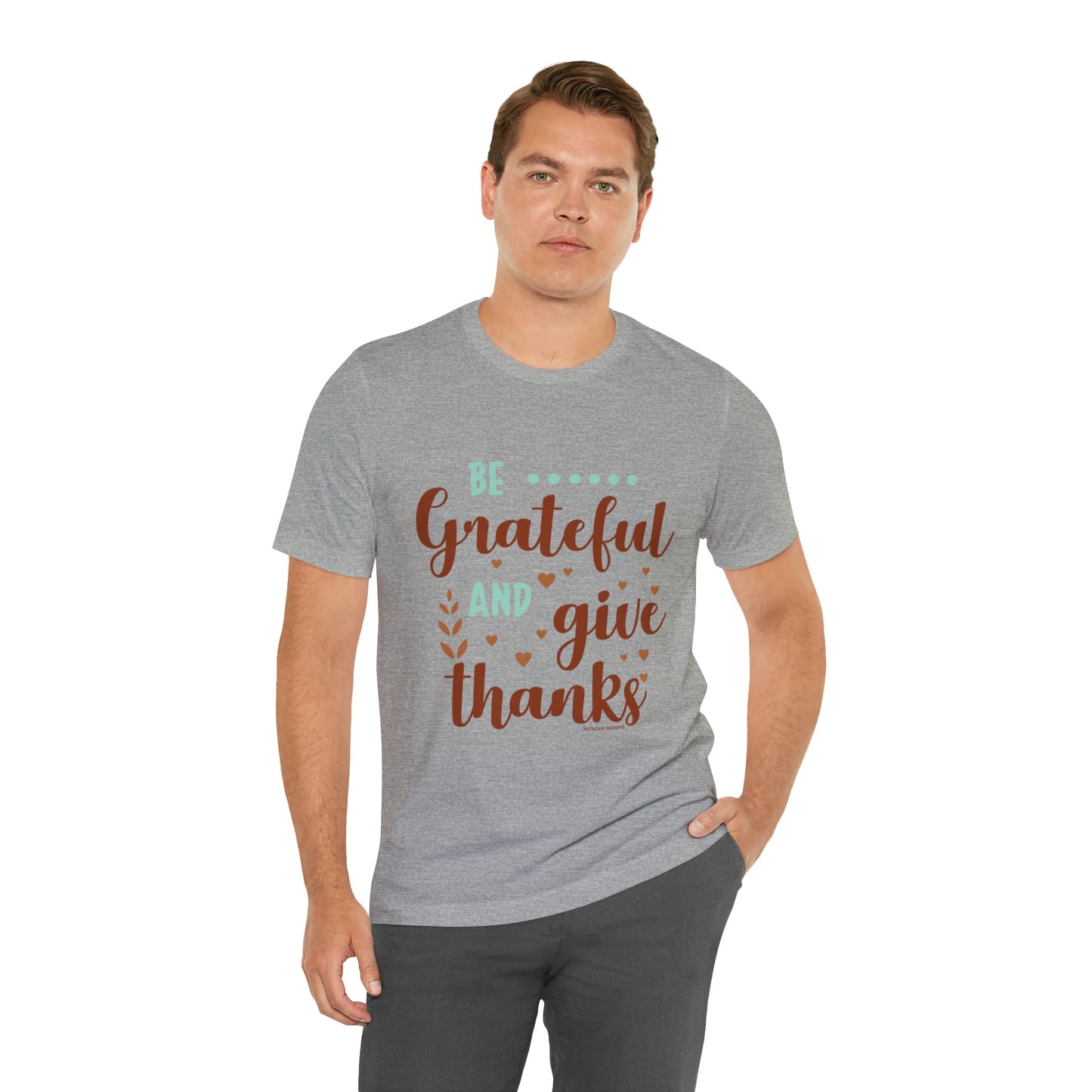 T-Shirt Thanksgiving Day Graphic Tees for Men and Women Graphic Tee Shirts for Black Tshirt Outfits Petrova Designs