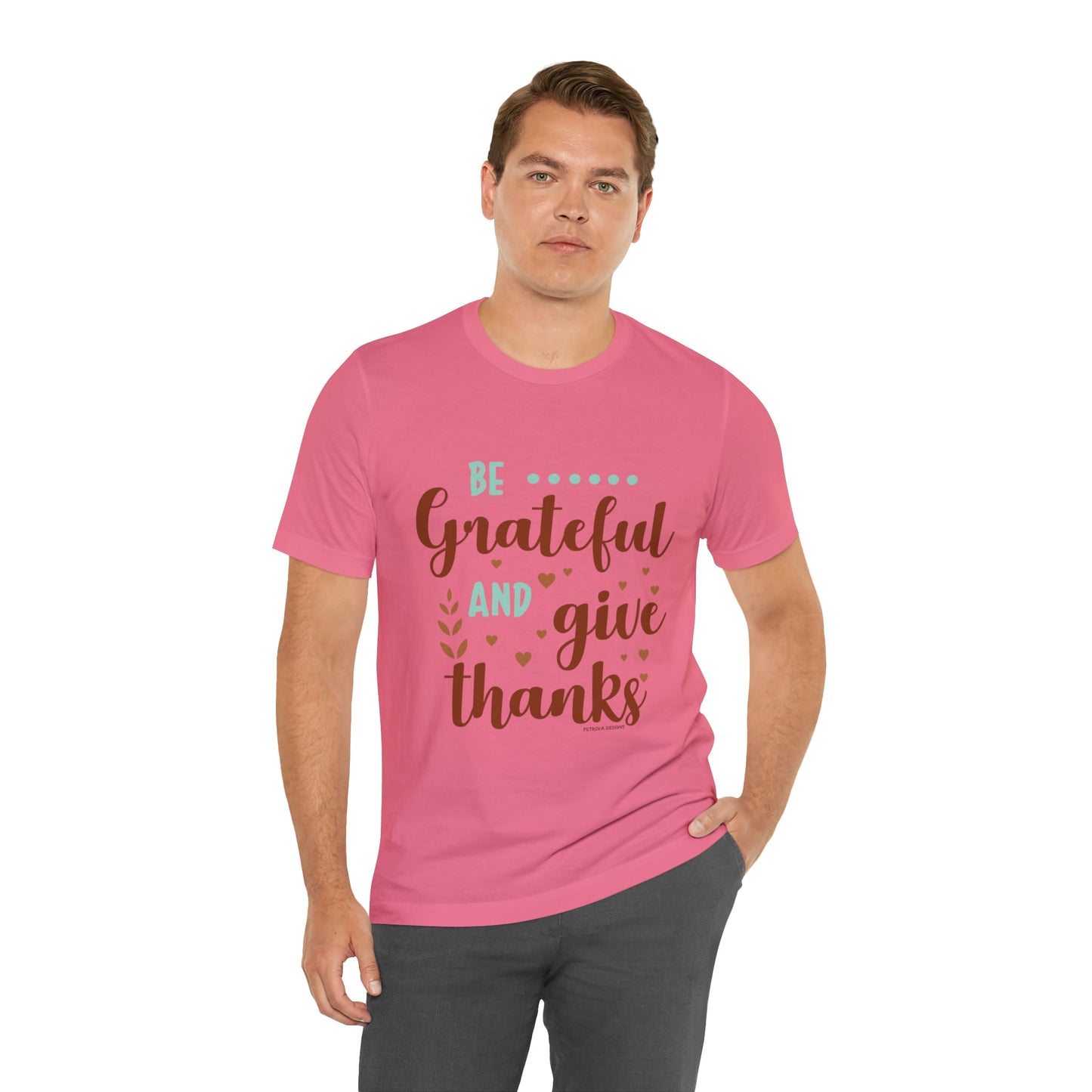 T-Shirt Thanksgiving Day Graphic Tees for Men and Women Graphic Tee Shirts for Black Tshirt Outfits Petrova Designs