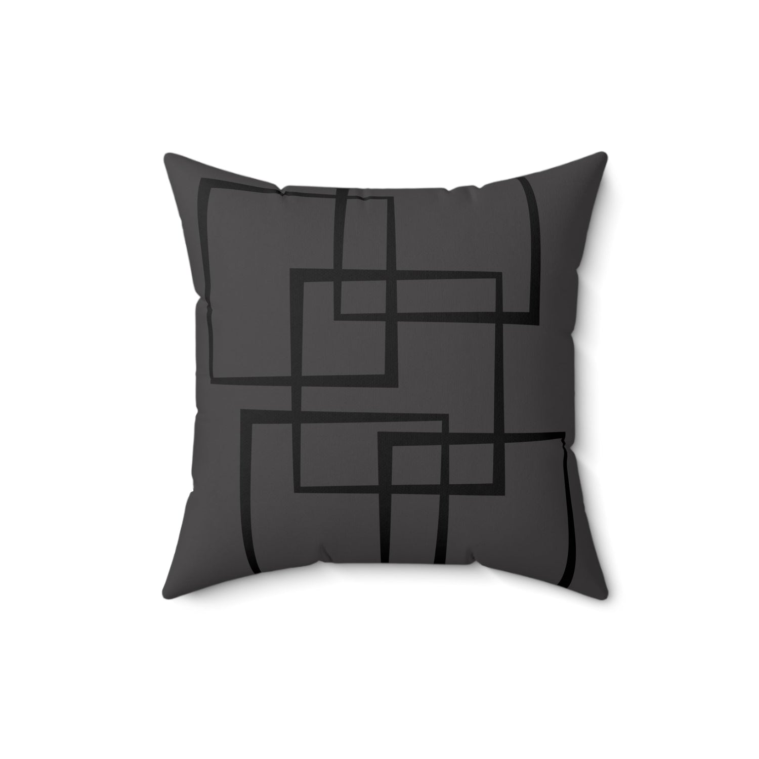 Home Decor Throw Pillow Covers and Inserts for Couch Sofa Throw Pillows Bedroom Living Room Gray Dark Petrova Designs