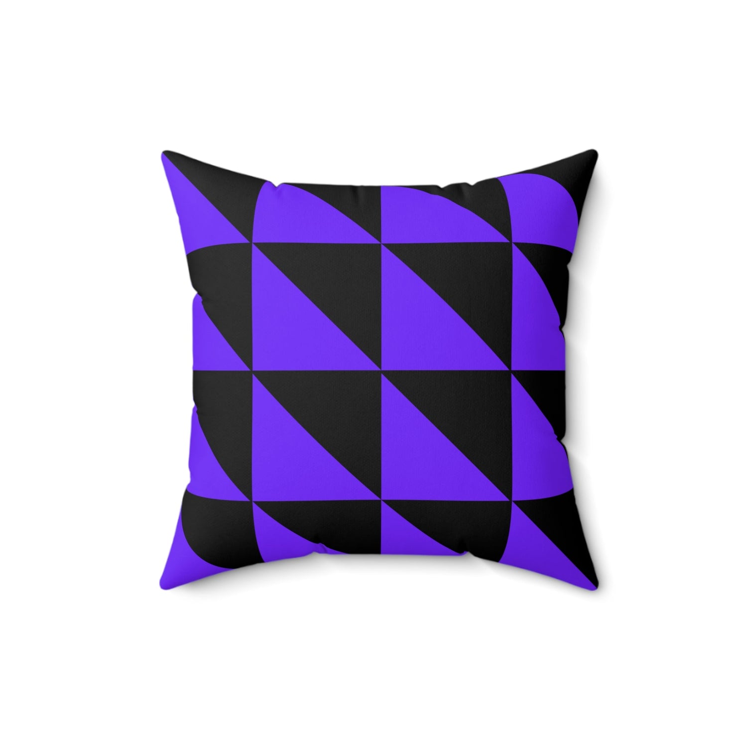 Home Decor Throw Pillow Covers and Inserts for Couch Sofa Throw Pillows Bedroom Living Room Purple Black Petrova Designs