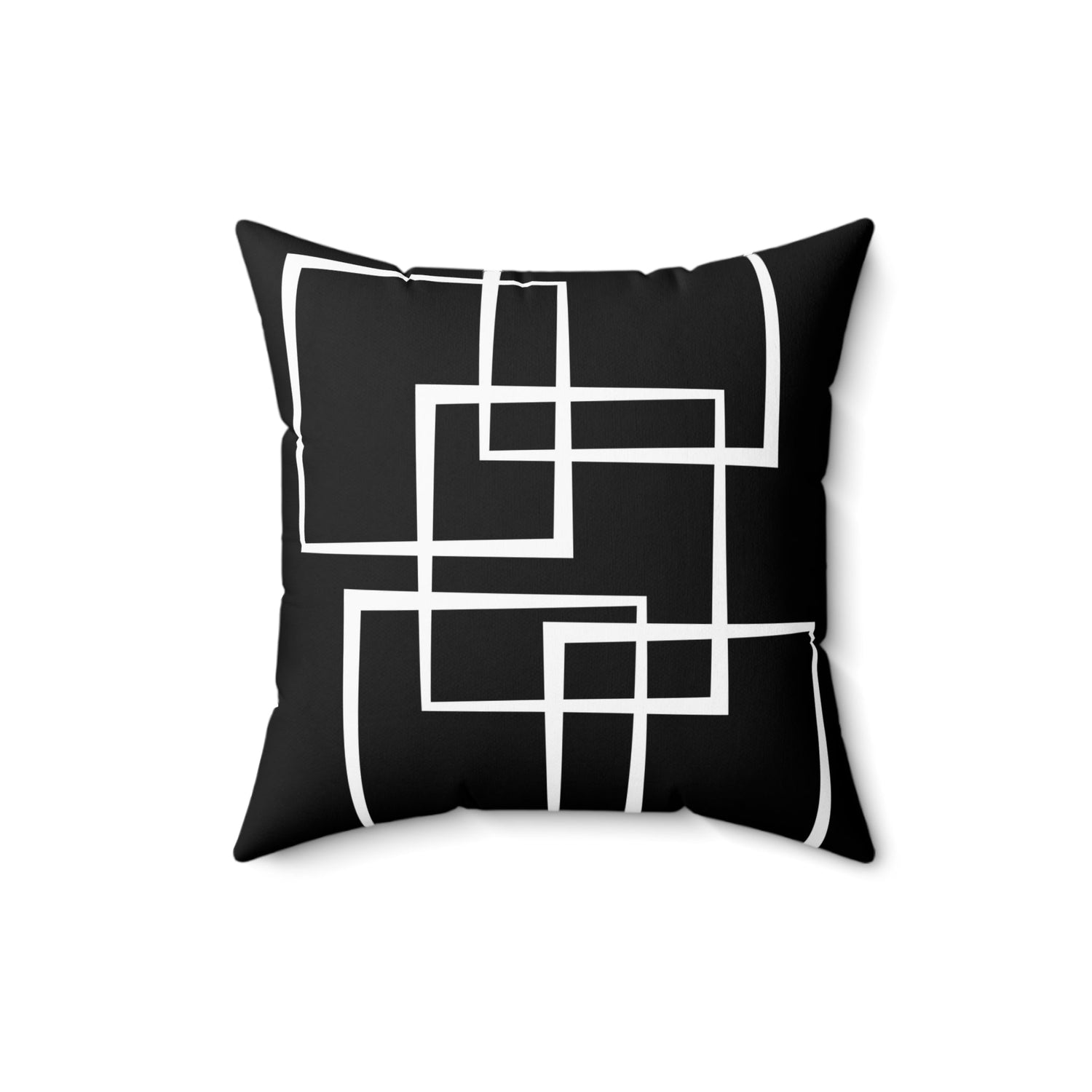 Home Decor Throw Pillow Decorative Couch Pillows and Throws Sofa Accent Pillows for Bedroom Black White Petrova Designs