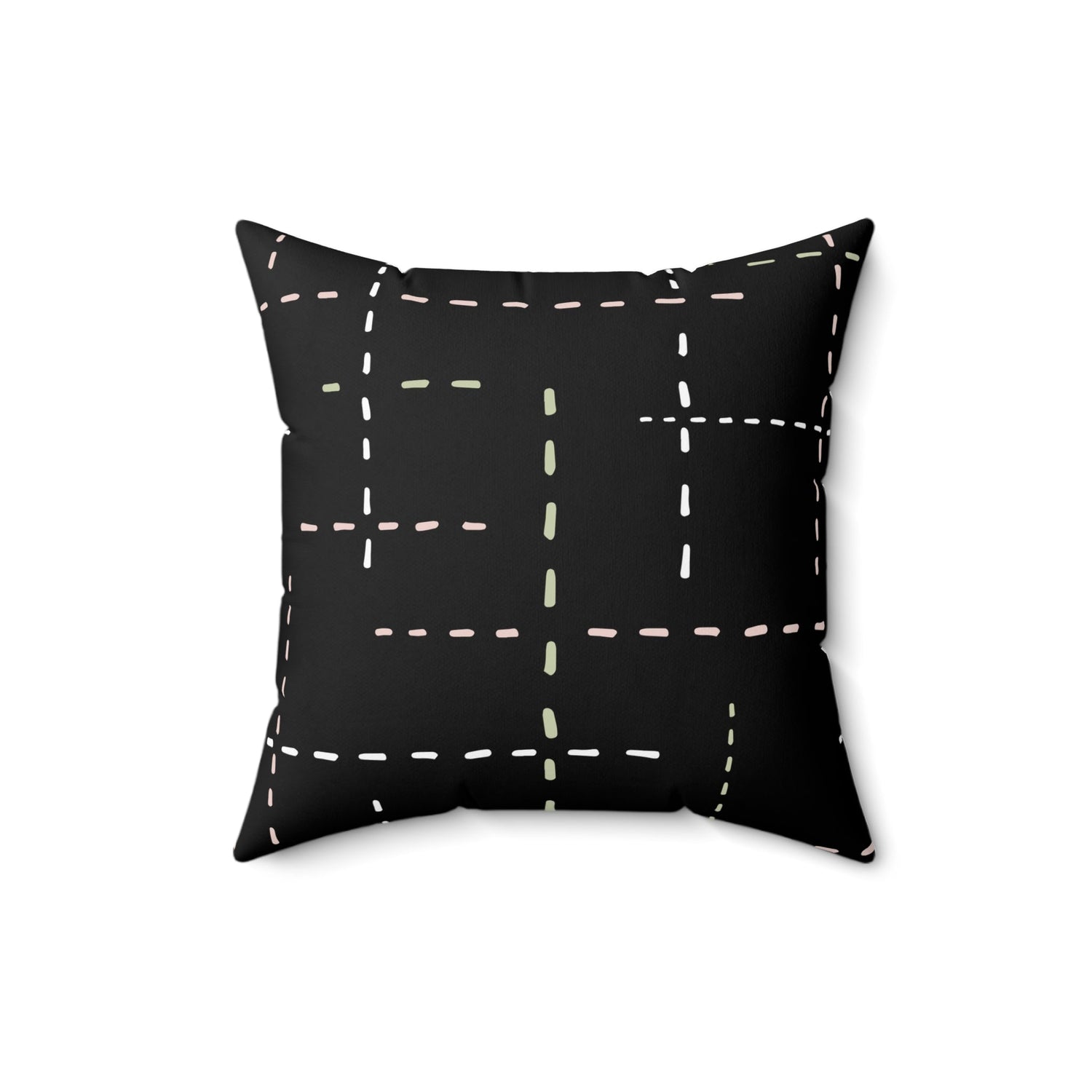 Home Decor Throw Pillows Bedroom Living Room Decorative Pillows for Couch Sofa Accent Pillows Black Petrova Designs