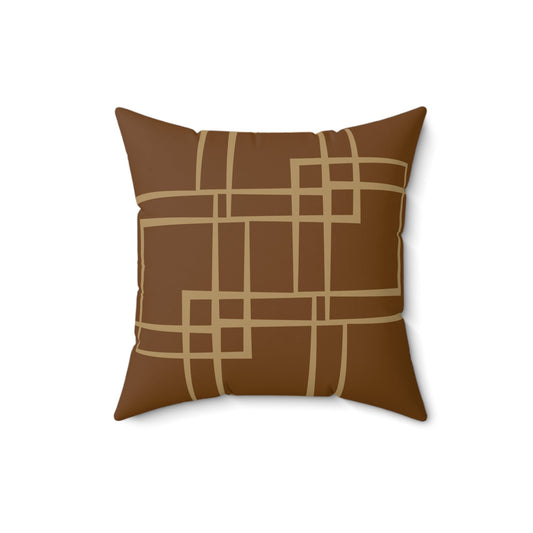 Home Decor Throw Pillows Decor for Couch and Bed Sofa Accent Pillows Living Room Throw Pillow Brown Petrova Designs