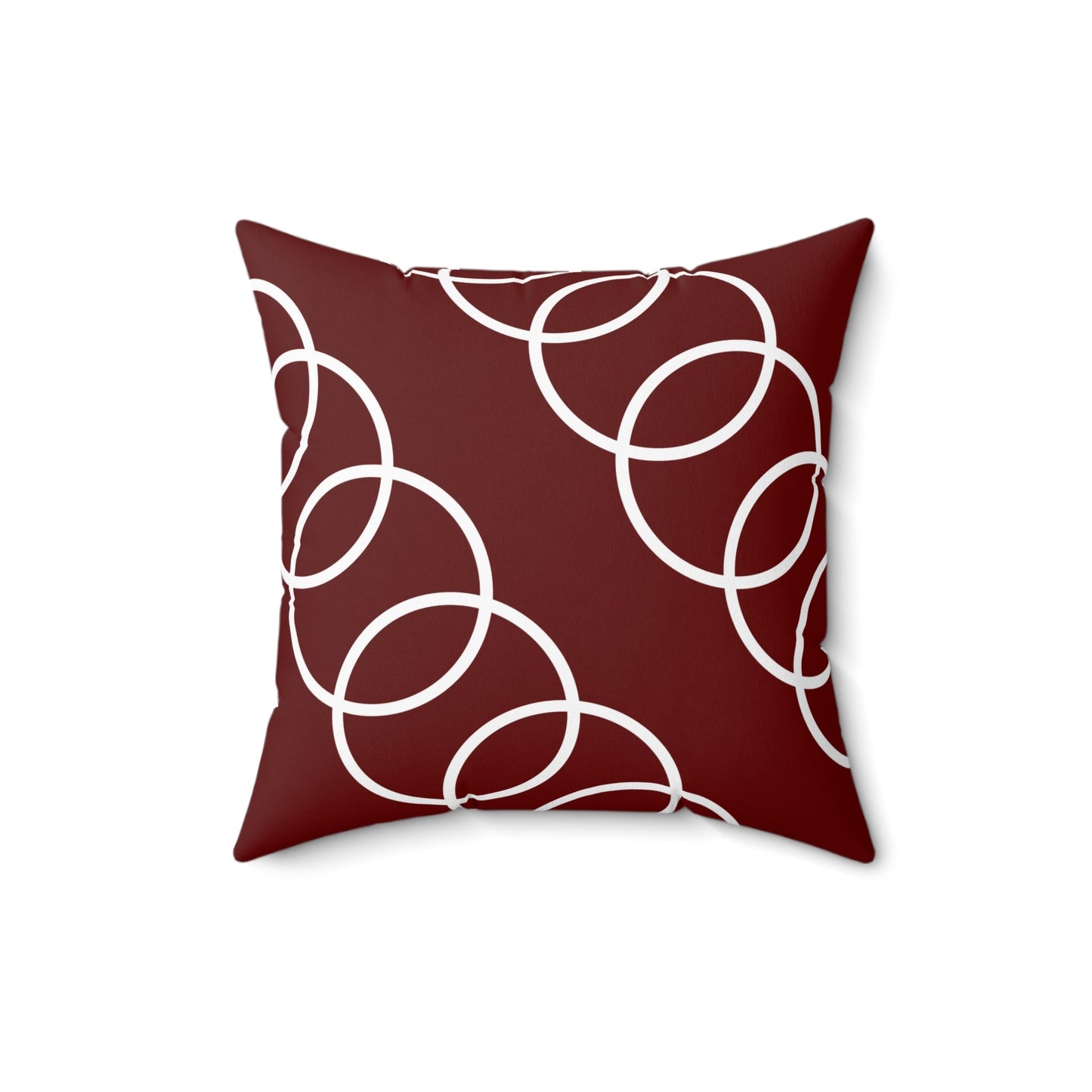 Home Decor Throw Pillows Decor for Couch and Bed Sofa Accent Pillows Living Room Throw Pillow Red Burgundy Petrova Designs