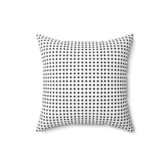 Home Decor Throw Pillows Decor for Couch and Bed Sofa Accent Pillows Living Room Throw Pillow White Polka Dot Petrova Designs