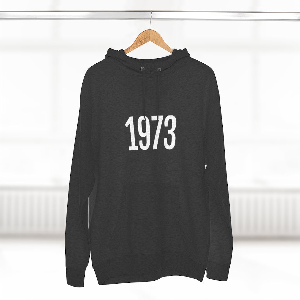Number 1973 Hoodie | 1973 Sweatshirt with Number On Hoodie Petrova Designs