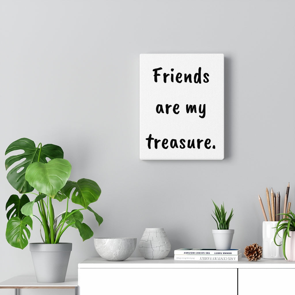 Inspirational Friends Related Wall Decor Canvas Gallery Wraps Canvas Petrova Designs