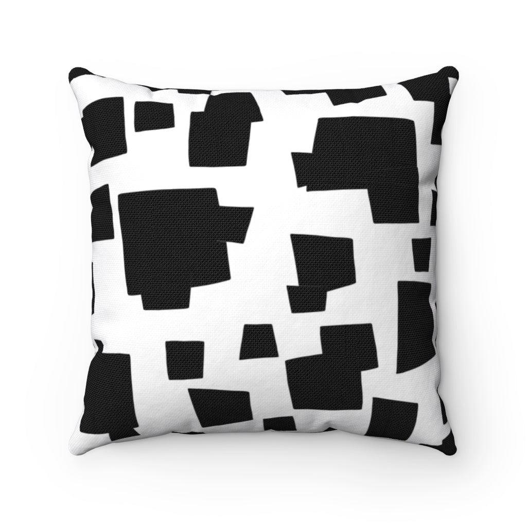 Couch Pillows (Decorative Pillows) Home Decor All Over Print AOP Bed Bed Pillows Bedding Black and White Throw Pillows Cushion Decor Decorative Pillow Double sided geometric Home & Living Indoor Pillows Pillows & Covers polyester Sofa Pillows Square pillow Throw Pillow Throw Pillow For Couch Throw Pillows Zipped